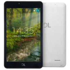 Tablet DL Creative Tab Branco com Tela 7”, 8GB Quad-Core | R$199