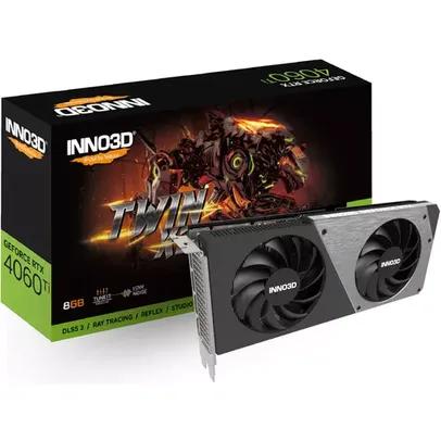 PLACA DE VIDEO INNO3D GEFORCE RTX 4060 TI TWIN X2, 8GB