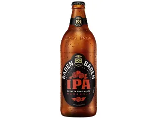 [App - Leve 2 Pague 1] Cerveja Baden Baden American IPA Puro Malte - Garrafa 600ml