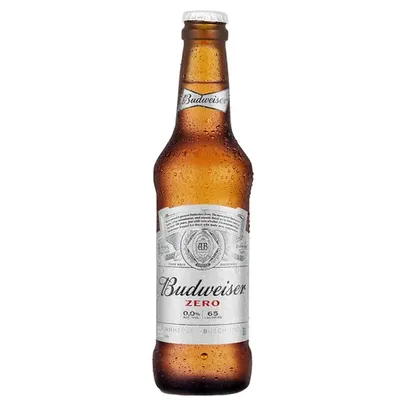 (leve 4 pague 1) Cerveja Premium Long Neck Zero Budweiser 330ml