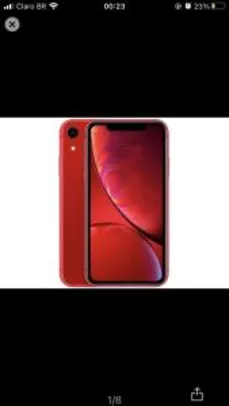 iPhone XR Apple 64GB (PRODUCT)RED | R$3349