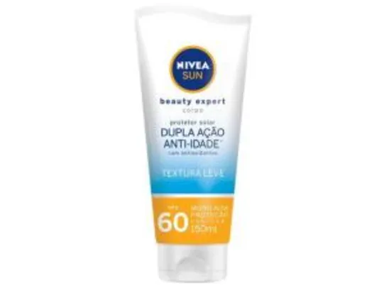 Protetor solar corporal nivea fps 60 Beauty Expert 150 ml | R$19
