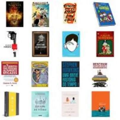 Feira do Livro - 2 livros por R$39 na Amazon