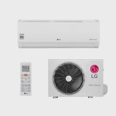 Ar Condicionado Split Hw Lg Dual Voice Inverter 9000 Btus Frio 127v 