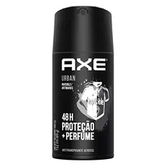 [SUPER R$7,56]Antitranspirante Aerosol AXE Urban Invisible 152 ml