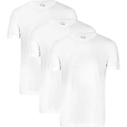 Kit 3 camisetas brancas - Luk | Tamanho P