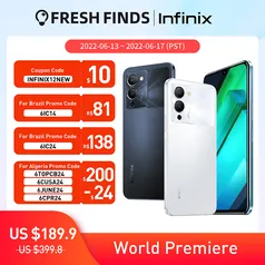 179.9US $ 50% OFF|*World Premiere* infinix NOTE 12 Smartphone Helio G96 Gaming Processor 6.7" FHD+ A