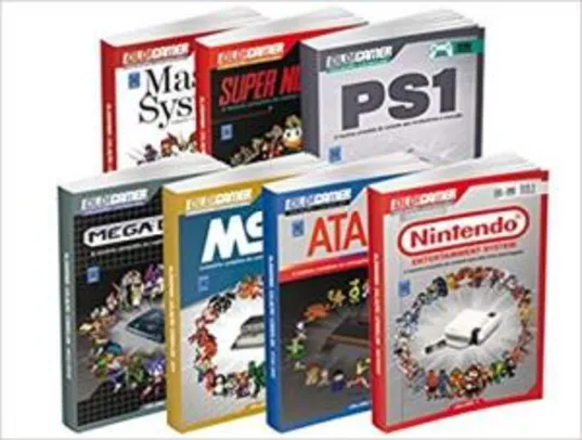 [PRIME] Coleção Consoles Old! Gamer. Ano 1 - Caixa com 7 Volumes 