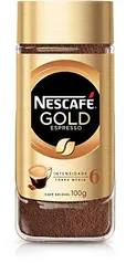 Café Solúvel, Nescafé, Gold Espresso, 100g