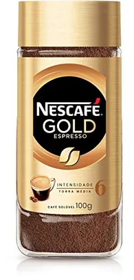 Café Solúvel, Nescafé, Gold Espresso, 100g