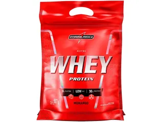 Nutri Whey Protein Refil Integralmédica - Morango 907g 