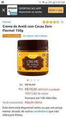 Creme de Avelã com Cacau Zero Flormel 150g | R$14