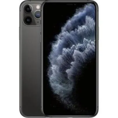 [CLUBE DA LU]iPhone 11 Pro Max Apple 64GB Cinza Espacial 4G - Tela 6,5” Retina Câmera Tripla 12MP + Selfie 12MP - R$5830