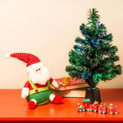 Árvore de Mesa em Fibra Ótica 46cm - Christmas Traditions R$20