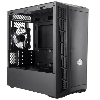 Gabinete Gamer Cooler Master MasterBox MB311L, Mini Tower, com FAN, Lateral em Vidro - MCB-B311L-KGN