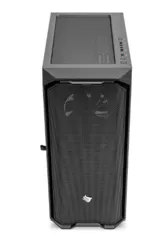 Gabinete Gamer Pichau Gadit 2 Black, Mid-Tower, Lateral de Vidro Temperado, Com 3 Fans, Preto, PG-GDT-02BLK