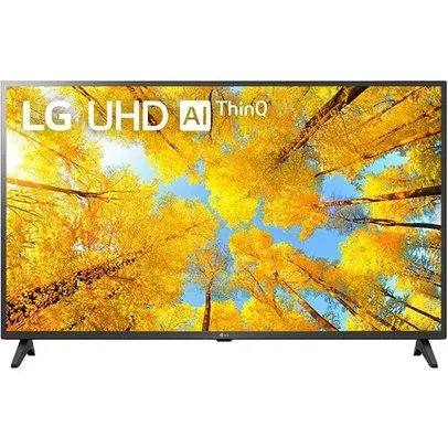 (AME R$ 1700 ) Smart TV 43 LG 4K UHD 43UQ7500 Wi-Fi Bluetooth HDR ThinQ AI Google Alexa