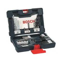 Kit de Pontas e Brocas Bosch V-Line para Parafusar e Perfurar com 41 Unidades