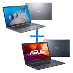 Notebook ASUS M515DA-EJ533T Cinza Escuro + Notebook ASUS VivoBook X543UA-DM3507 Cinza Escuro