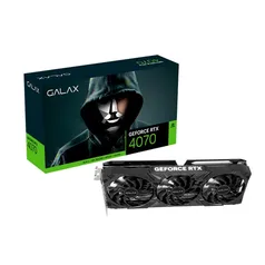 Placa de Vídeo Galax GeForce RTX 4070 1-Click OC 3X 12GB GDDR6X 192 bits - 47NOM7MD7QOC