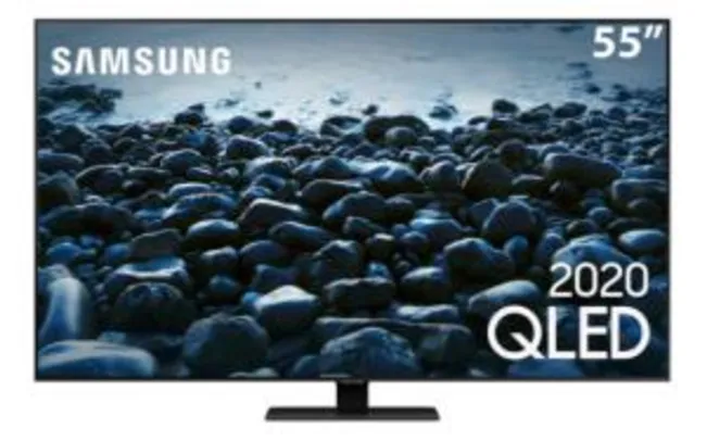Smart TV QLED 55" 4K Samsung 55Q80T | R$4.749