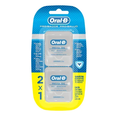 Fio Dental Oral-B Pro Saúde 2 Unidades