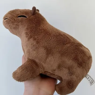 Capivara de Pelúcia 22 cm