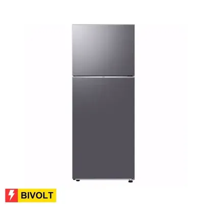 REEMBALADO: Geladeira Digital Inverter Smart Samsung Frost Free Duplex RT42 411L Inox - Bivolt 