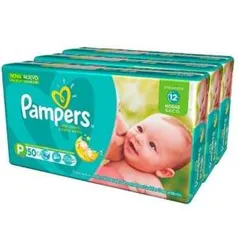 [Kangoolu] Fralda Pampers Total Confort P/M/G/XG/XXG por 90