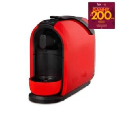 Máquina de Café Expresso e Multibebidas Mimo Vermelha - Três por R$ 228