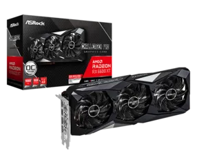 Placa de Vídeo ASRock AMD Radeon RX 6600 XT Challenger D 8G OC, 8GB GDDR6, Arquitetura RDNA, Ray Tracing - RX6600XT CLD 8GO