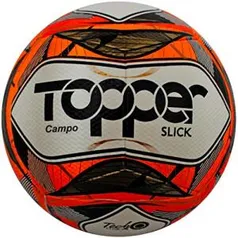 Bola Topper Slick II Campo Vermelha Neon | R$38