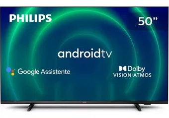 Smart TV 50'' Philips 4K UHD Android TV 50PUG7406