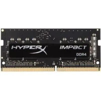 Memória HyperX Impact, 8GB, 2400MHz, DDR4, Notebook | R$245