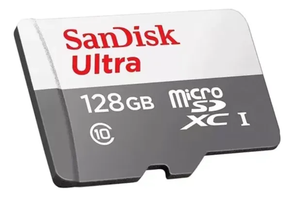 Cartão De Memória Microsd Sandisk 128gb 10ultra Original  