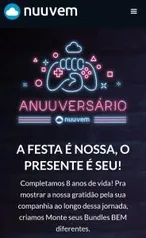 Aniversário Nuuvem