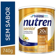 [VIP] Complemento Alimentar Nutren Senior Sem Sabor - 740g