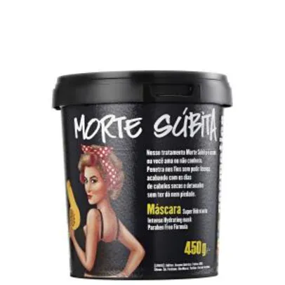 Máscara Super Hidratante Morte Súbita, Lola Cosmetics, 450g