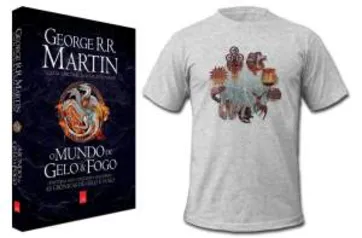 [Amazon] O mundo de gelo e fogo + camiseta R$60