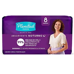 (Prime / Rec) - Plenitud Absorvente Femme Noturno - 8 Unidades