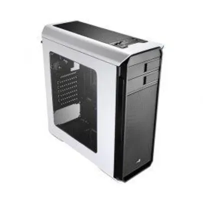 Gabinete Aerocool Aero 500 White Edition Window EN55583 - R$ 160