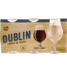 Conjunto de 6 taças Dublin 400ml Nadir