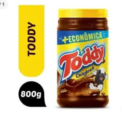 Achocolatado Em Pó Original Toddy Pote 800g + Econômica | R$7