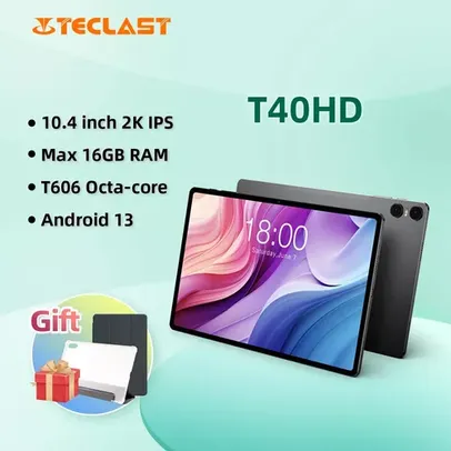 Tablet Teclast T40HD Android 13, 10.4", 2000x1200 IPS, T606, 128gb, 8gb ram, 4g 