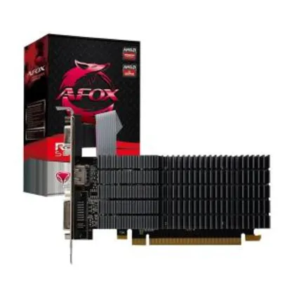 Placa de Vídeo Afox AMD Radeon R5 220, 2GB, DDR3 - R$226