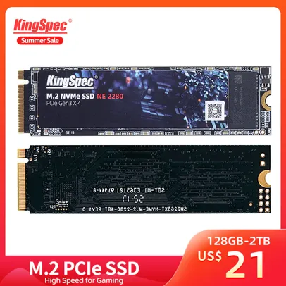 Saindo por R$ 312: SSD 512 G Kingspec m.2 | R$312 | Pelando