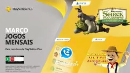 Playstation Plus de Março - PS4