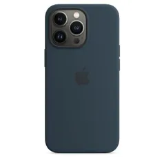 Capa com MagSafe para iPhone 13 Pro Apple, Silicone Azul-abissal