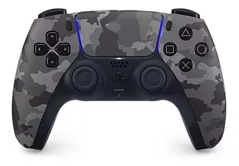 Controle joystick sem fio Sony PlayStation DualSense CFI-ZCT1W gray camouflage