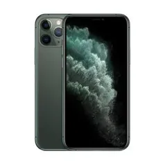 iPhone 11 Pro Apple com 64GB, Tela Retina HD de 5,8”, iOS 13,- Verde Meia-Noite R$ 5604